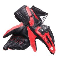 Dainese REACTO CARBON  LONG sportovní rukavice černé/červené vel.L